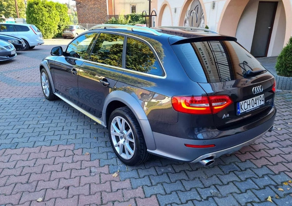 Audi A4 Allroad cena 57500 przebieg: 151128, rok produkcji 2012 z Trzebinia małe 172